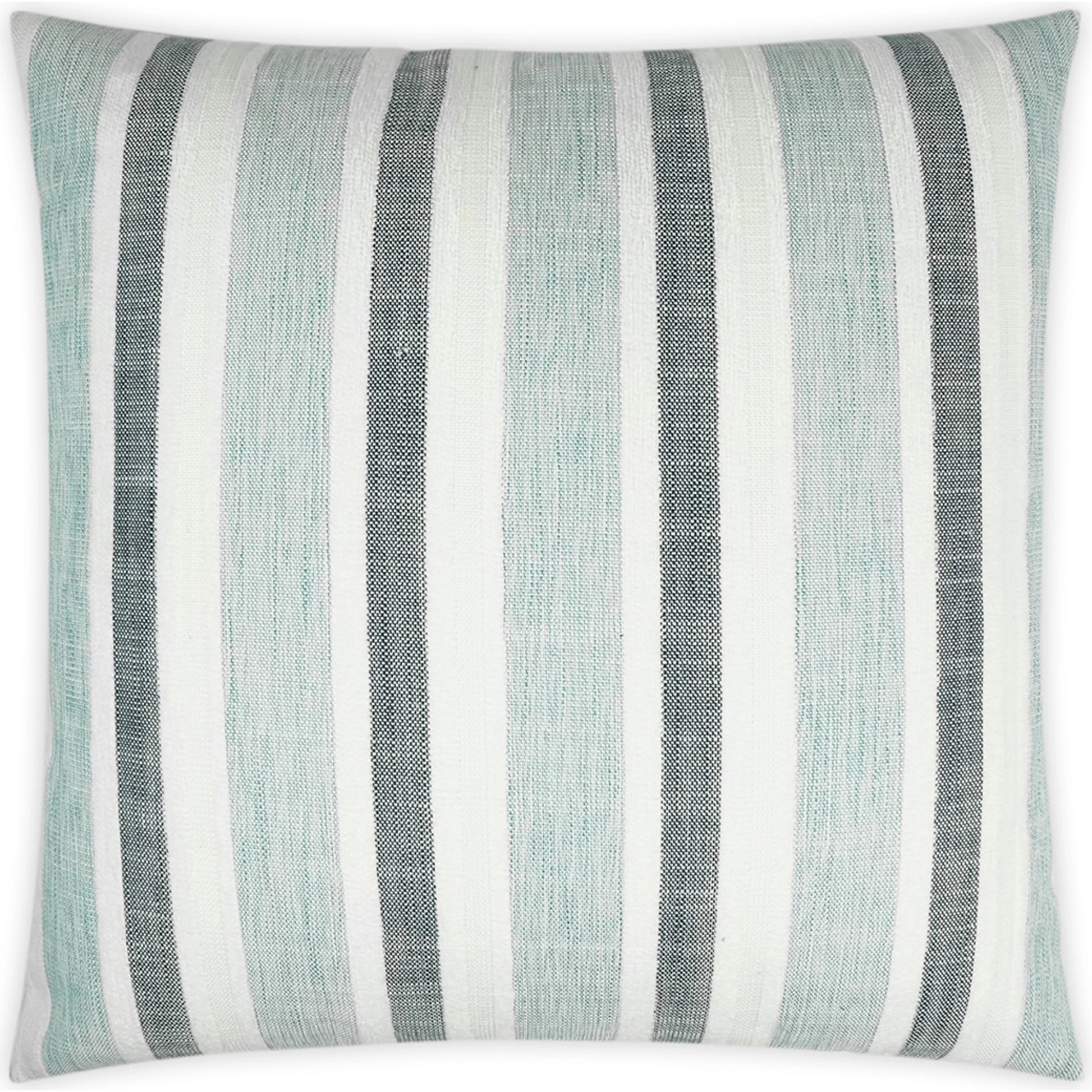 Austin Pillow by DV Kap Home in navy, turquoise/teal. Made from 100 % solution dyed polyester in a modern style.