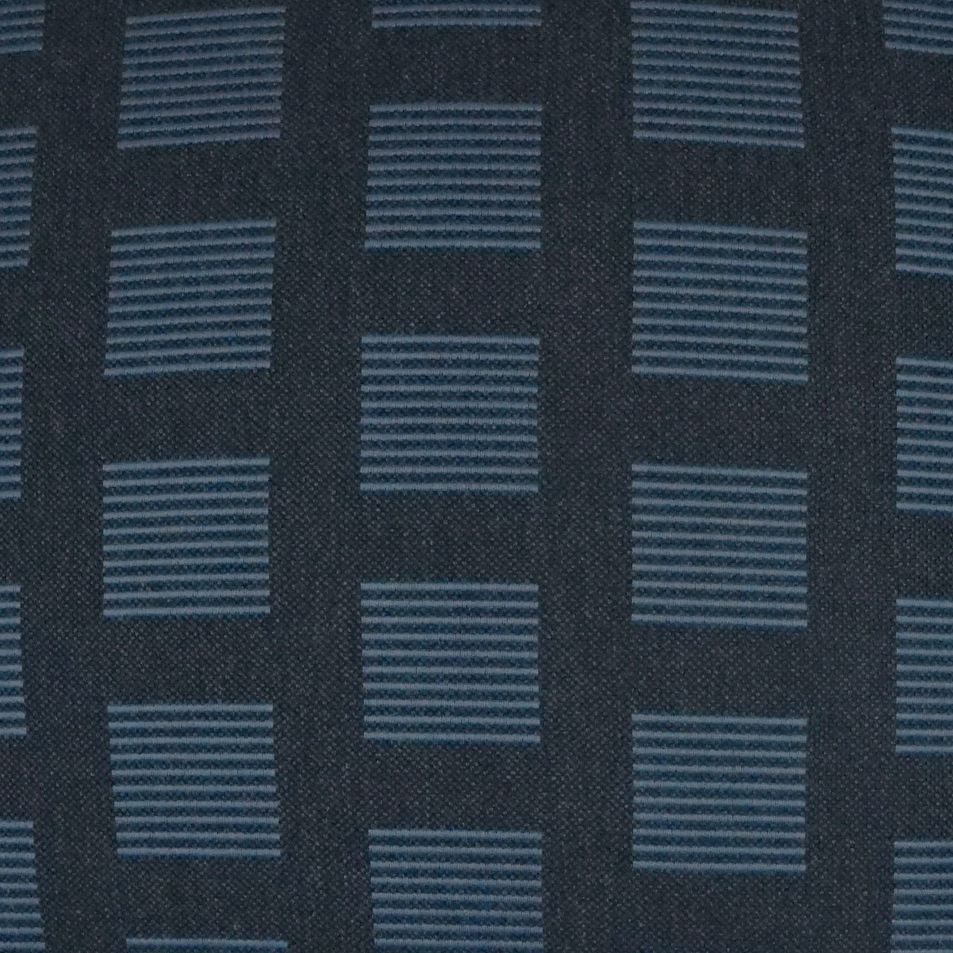 Novara Pillow by DV Kap Home in indigo. Made from 100% solution dyed sunbrella acrylic in a modern style.