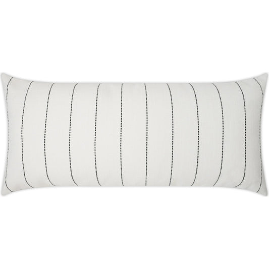 Malibu Lumbar Pillow by DV Kap Home. Made from 100% solution dyed sunbrella acrylic in a modern style.