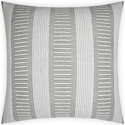 Sideline Pillow by DV Kap Home. Made from 100% solution dyed sunbrella acrylic in a modern style.