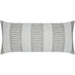 Sideline Lumbar Pillow by DV Kap Home. Made from 100% solution dyed sunbrella acrylic in a modern style.