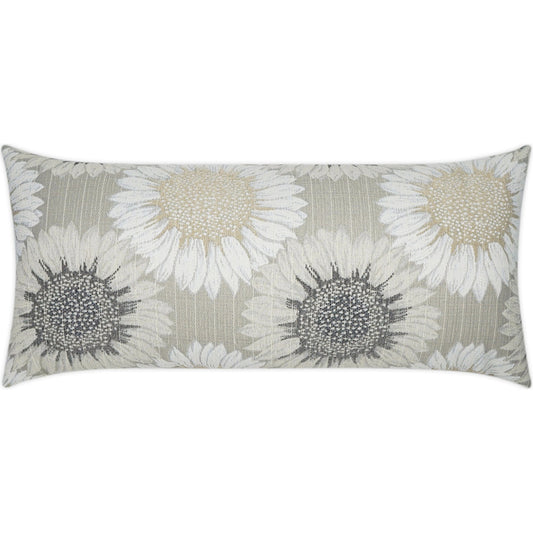 Daisy Chain Lumbar Pillow by DV Kap Home. Made from 100% solution dyed polyester in a modern style.