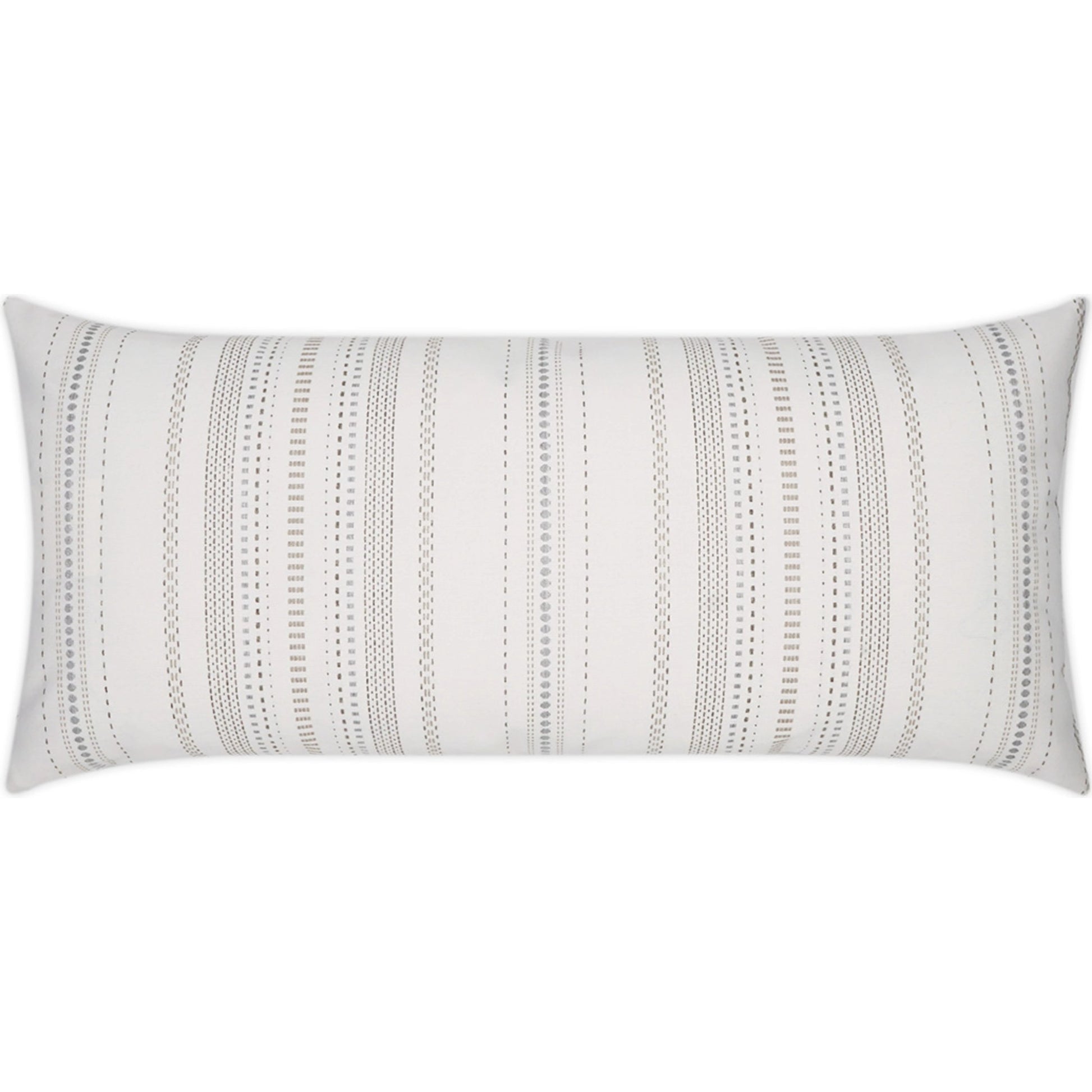 Copeland Lumbar Pillow by DV Kap Home. Made from 100% solution dyed sunbrella acrylic in a modern style.