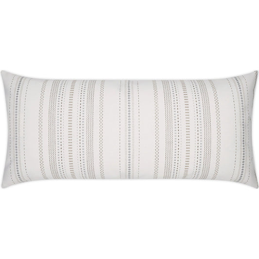 Copeland Lumbar Pillow by DV Kap Home. Made from 100% solution dyed sunbrella acrylic in a modern style.