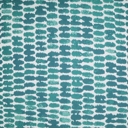 Reach Pillow by DV Kap Home in turquoise. Made from 100% solution dyed sunbrella acrylic in a coastal style.