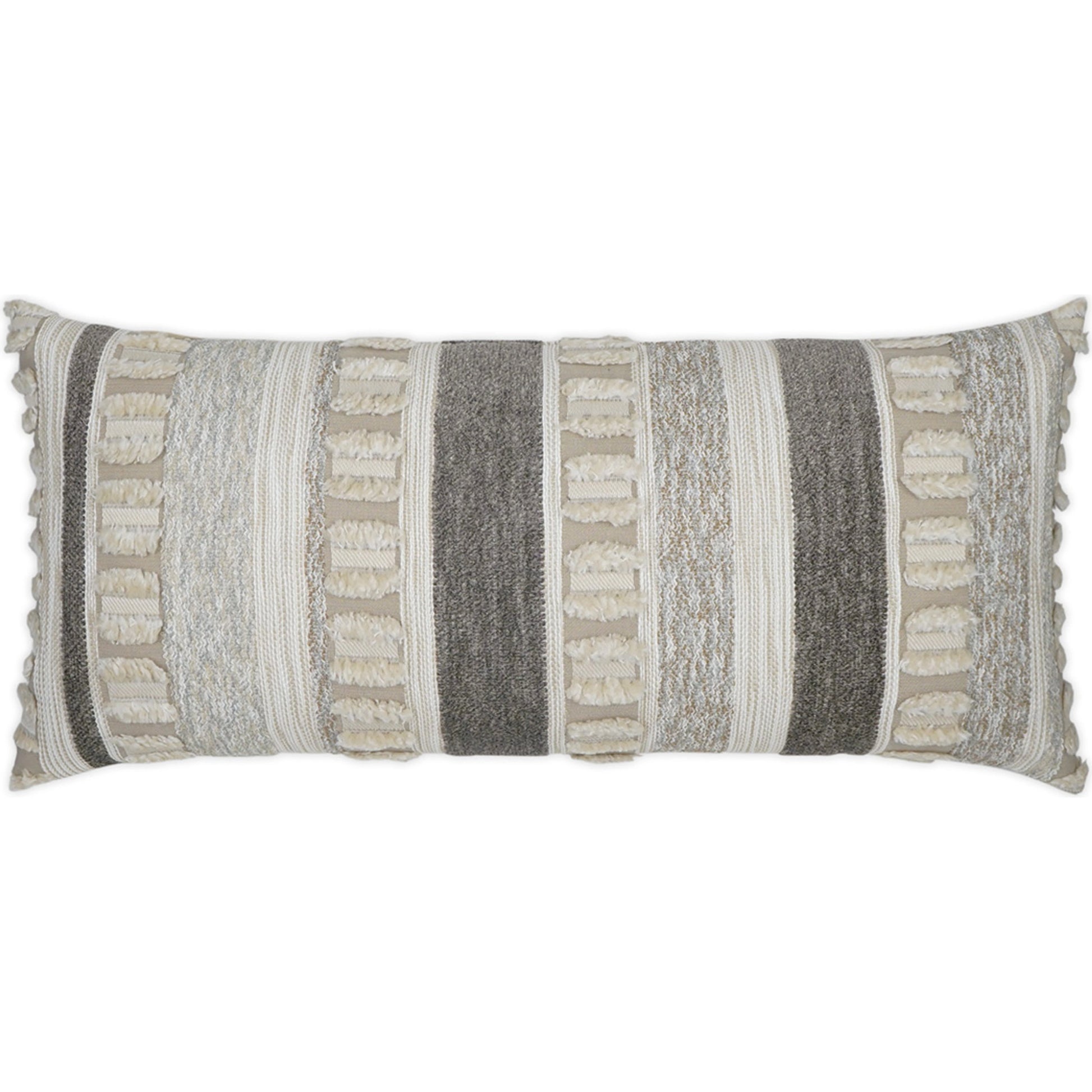 Teton Lumbar Pillow by DV Kap Home. Made from 100 % solution dyed polyester in a modern style.