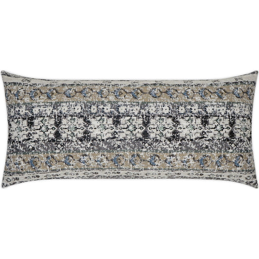 Ruggi Lumbar by DV Kap Home in multi, tan/taupe. Made from 100% solution dyed polyester in a modern style.