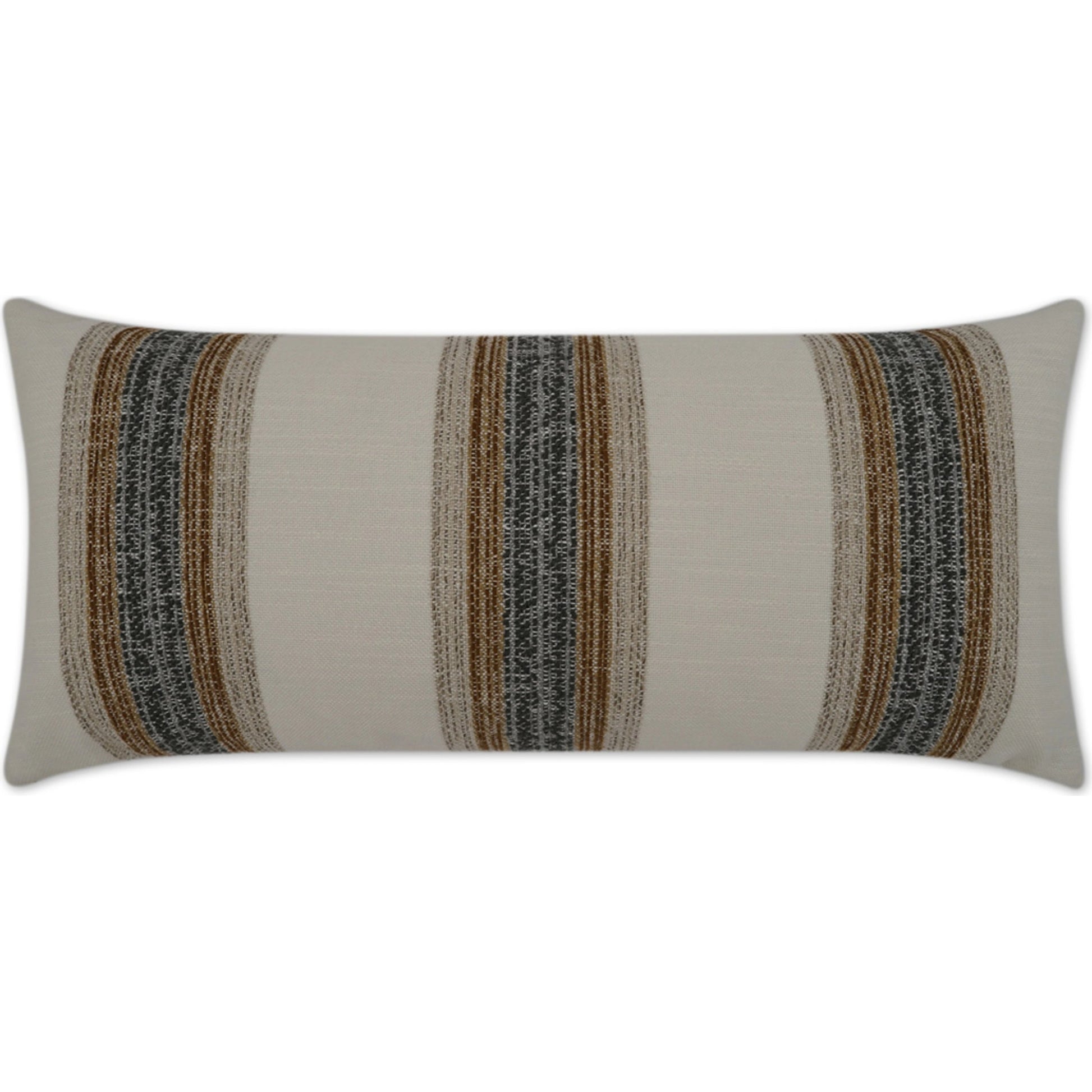 Ormsby Lumbar Pillow by DV Kap Home in tweed. Made from 84.21% poly(uv),13.94% pcrpoly(uv), 1.85% olefin(uv) in a modern style.