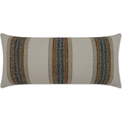Ormsby Lumbar Pillow by DV Kap Home in tweed. Made from 84.21% poly(uv),13.94% pcrpoly(uv), 1.85% olefin(uv) in a modern style.