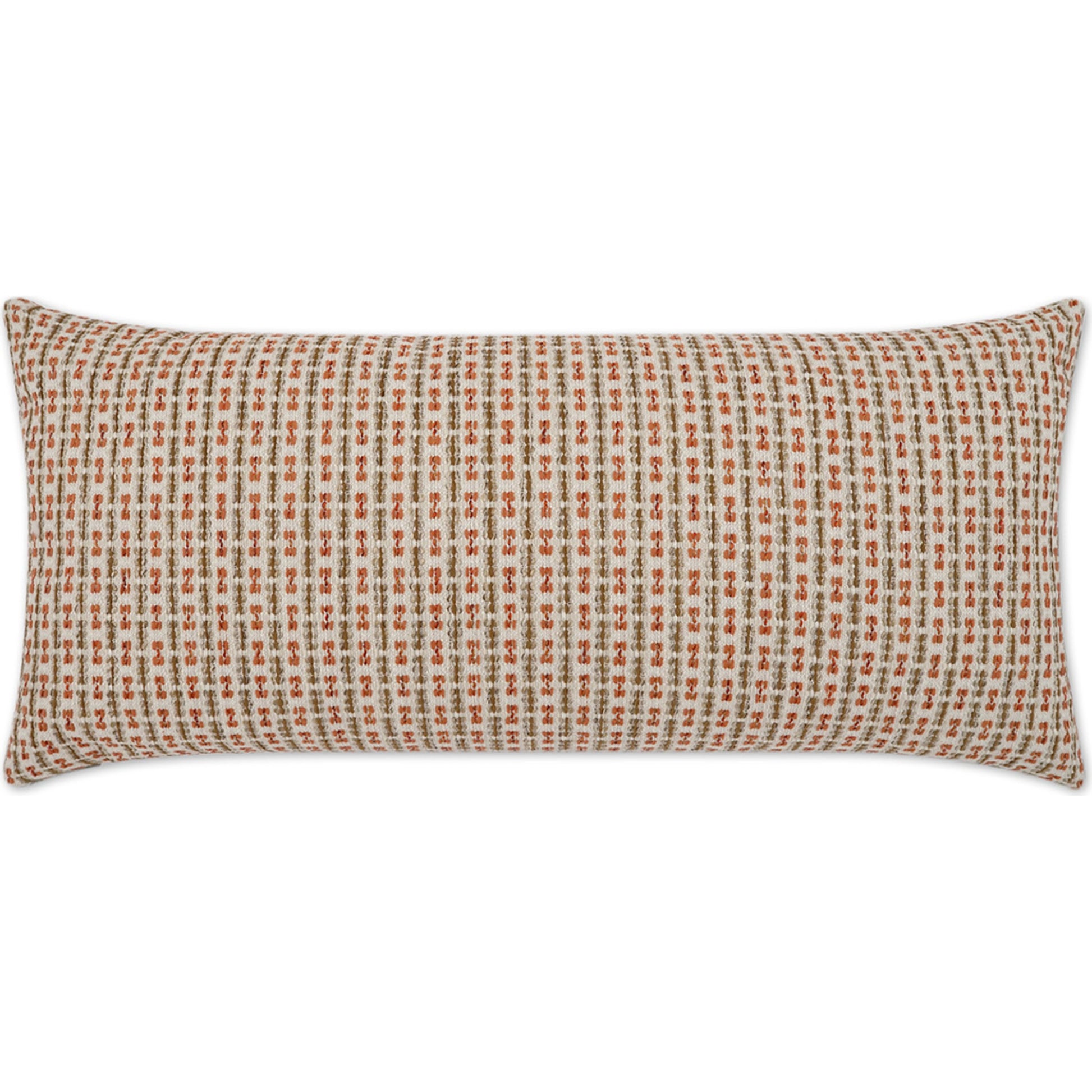 Kittery Lumbar Pillow by DV Kap Home. Made from 80.02% poly(uv), 19.98% olefin (uv) in a modern style.