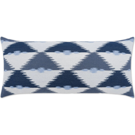Duality Lumbar Indoor/Outdoor Pillow by DV Kap Home. Made from 79.58% poly(uv), 20.42% pcrpoly(uv) in a unique style.
