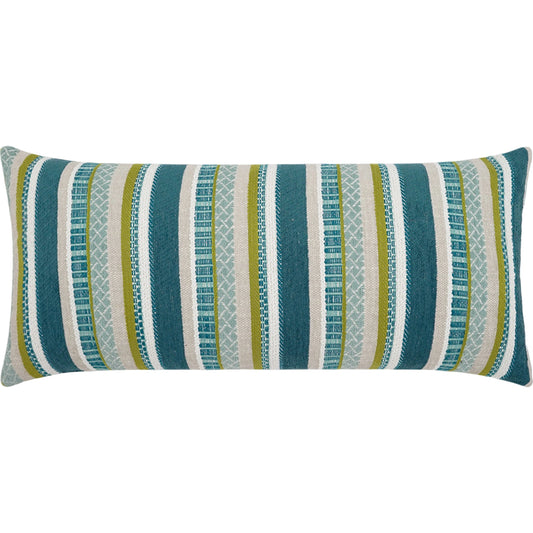 Oriana Lumbar Pillow by DV Kap Home. Made from 100% poly(uv) in a modern style.