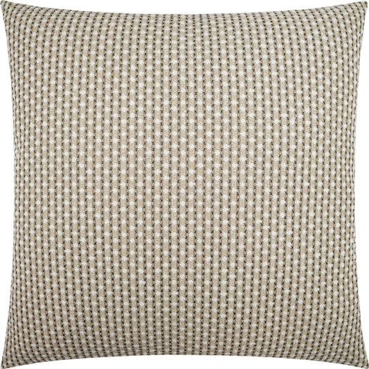 Dot Dash Pillow by DV Kap Home. Made from 100% solution dyed polyester in a modern style.