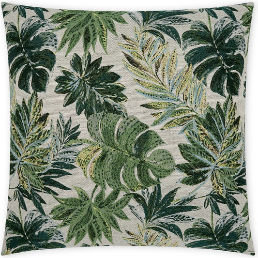 Rain Forest Pillow by DV Kap Home. Made from 100 % solution dyed polyester in a modern style.