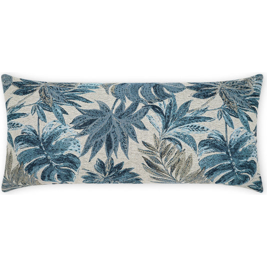 Rain Forest Lumbar Pillow by DV Kap Home. Made from 100% solution dyed polyester in a modern style.