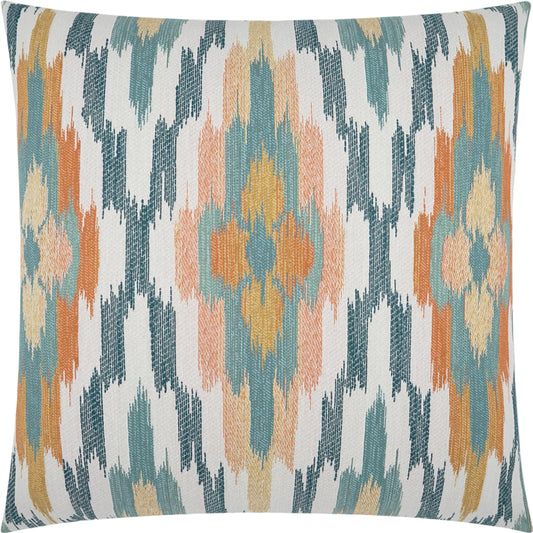 Tamala Pillow by DV Kap Home in orange, copper. Made from 100% poly(uv) in a modern style.