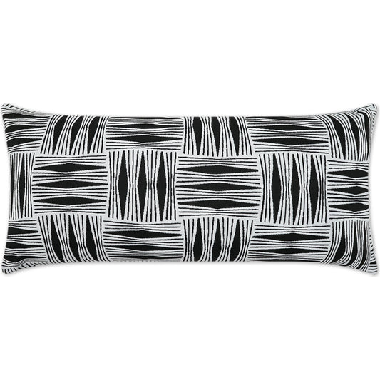 Kizomba Lumbar Pillow by DV Kap Home. Made from 100% polypropylene in a modern style.