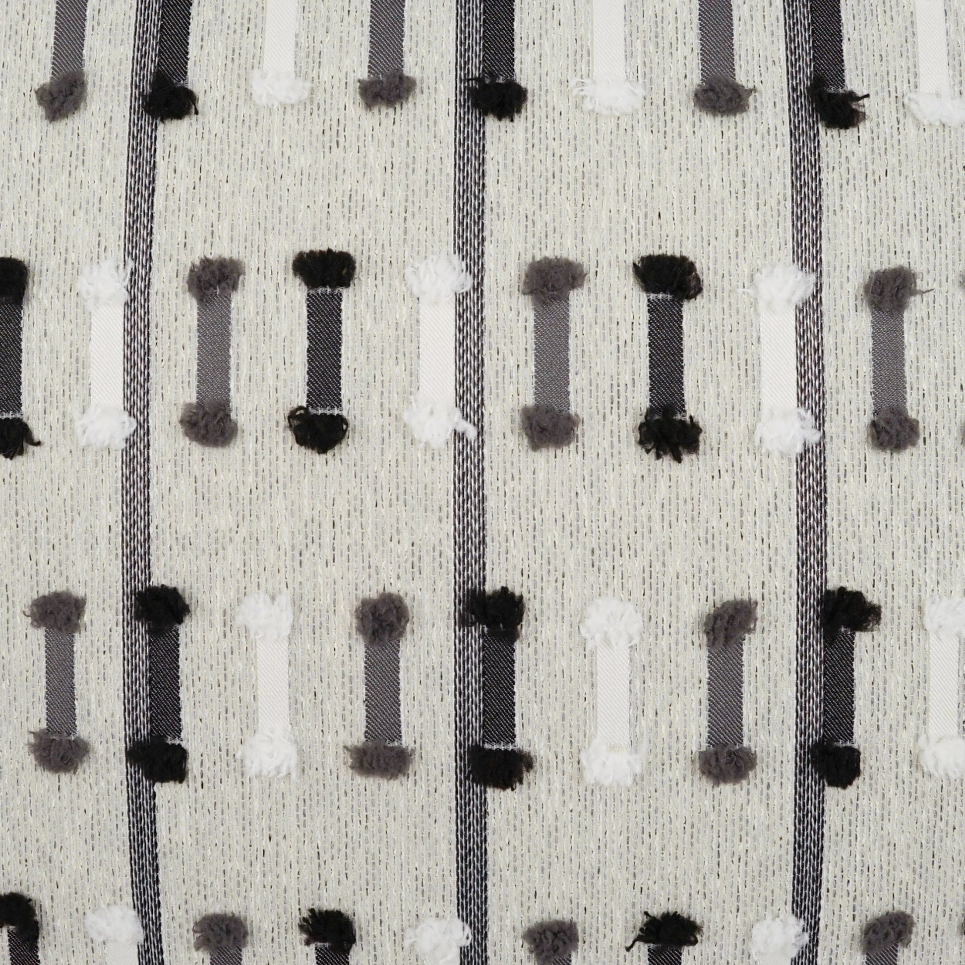 Tassel Stripe Lumbar Pillow by DV Kap Home. Made from 100 % solution dyed polyester in a modern style.