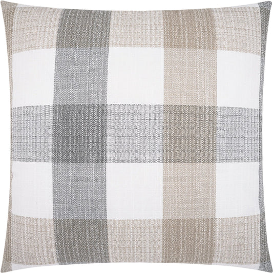 Farmhouse Pillow by DV Kap Home. Made from 100 % solution dyed polyester in a cottage & farmhouse style.