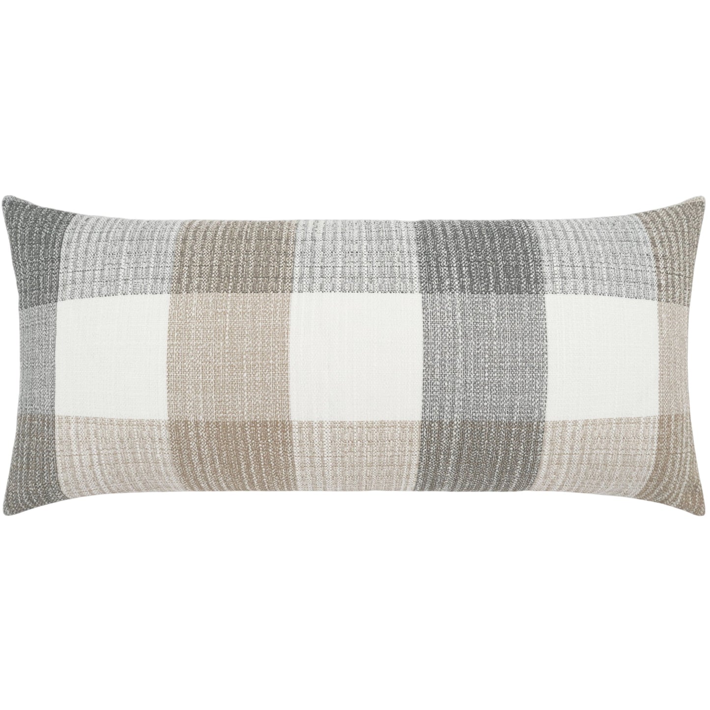 001 SI-2027834 | Primary Silo | Farmhouse Lumbar Pillow by DV Kap Home. Made from 100 % solution dyed polyester in a cottage & farmhouse style.