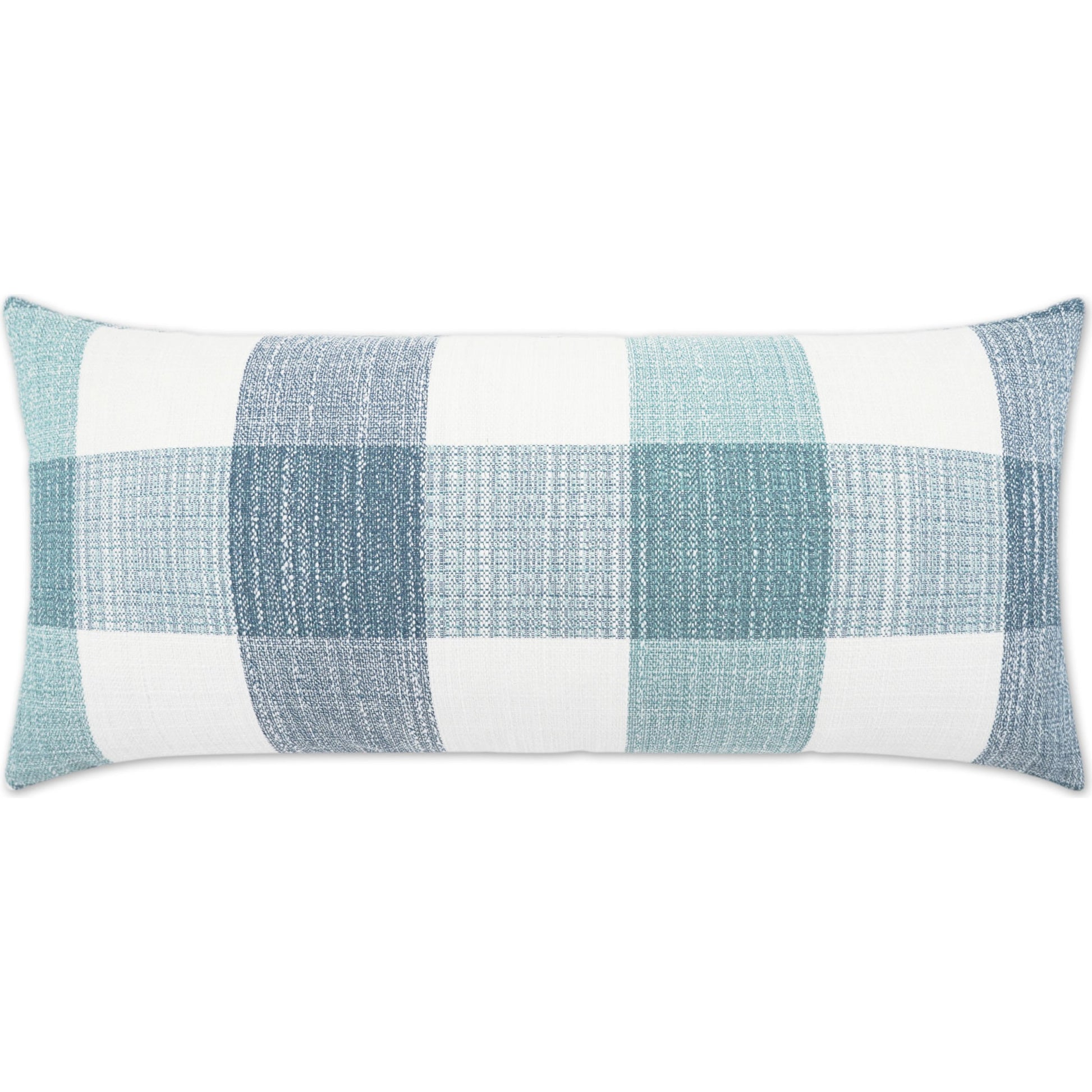 Farmhouse Lumbar Pillow by DV Kap Home. Made from 100 % solution dyed polyester in a cottage & farmhouse style.