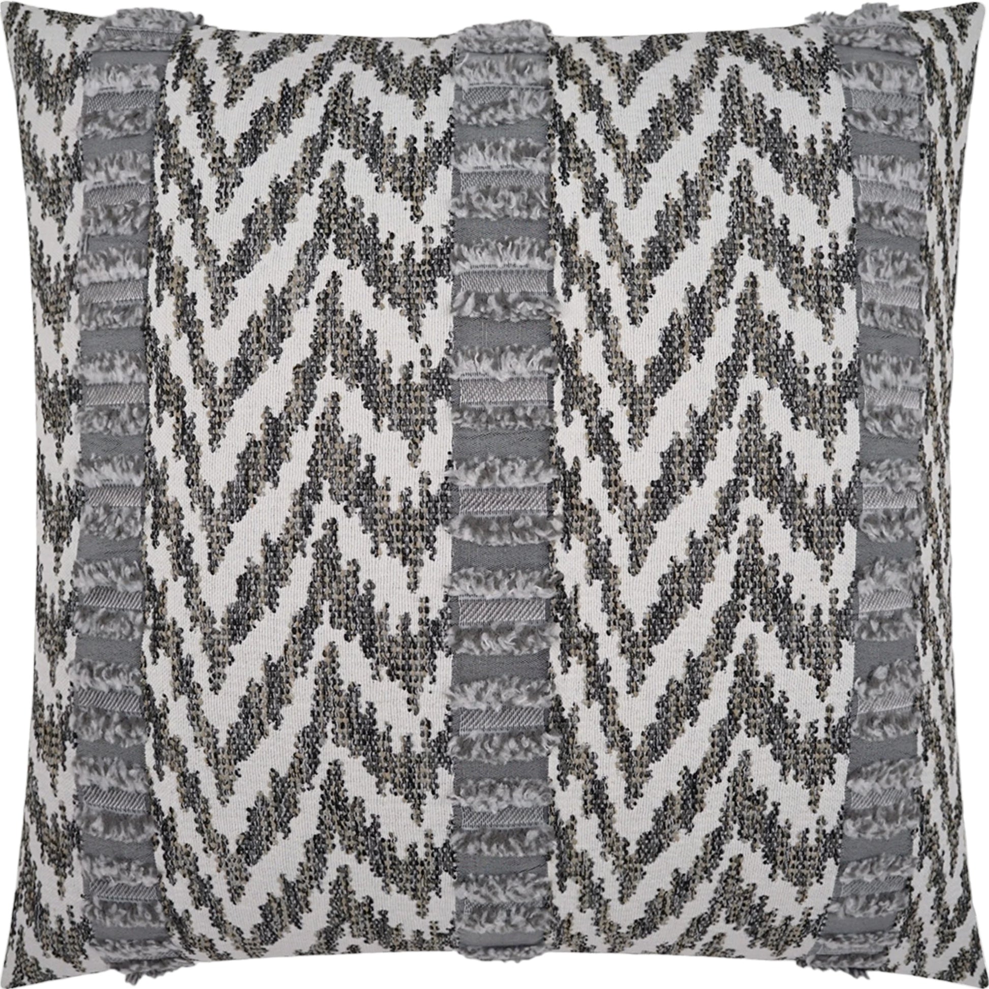 Indiana Pillow by DV Kap Home. Made from 100% solution dyed polyester in a modern style.