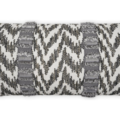 Indiana Lumbar Pillow by DV Kap Home. Made from 100% solution dyed polyester in a modern style.