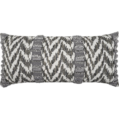 Indiana Lumbar Pillow by DV Kap Home. Made from 100% solution dyed polyester in a modern style.
