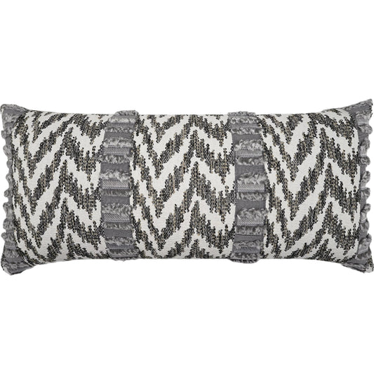 Indiana Lumbar Pillow by DV Kap Home. Made from 100% solution dyed polyester in a modern style.