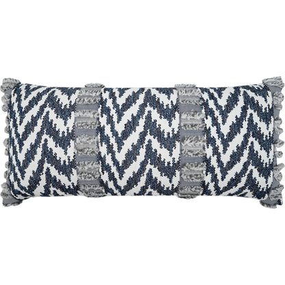 Indiana Lumbar Pillow by DV Kap Home. Made from 100% solution dyed polyester in a modern style.