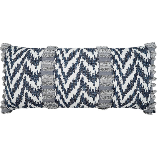 Indiana Lumbar Pillow by DV Kap Home. Made from 100% solution dyed polyester in a modern style.