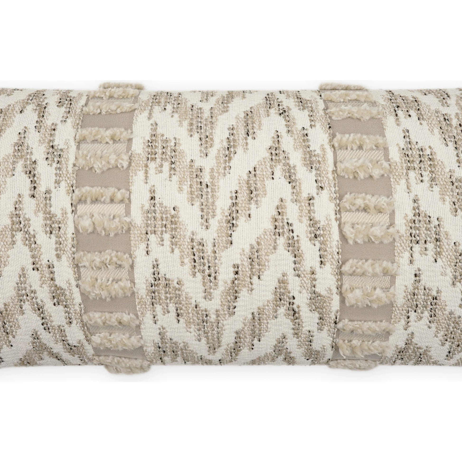 Indiana Lumbar Pillow by DV Kap Home. Made from 100% solution dyed polyester in a modern style.