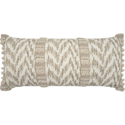 Indiana Lumbar Pillow by DV Kap Home. Made from 100% solution dyed polyester in a modern style.