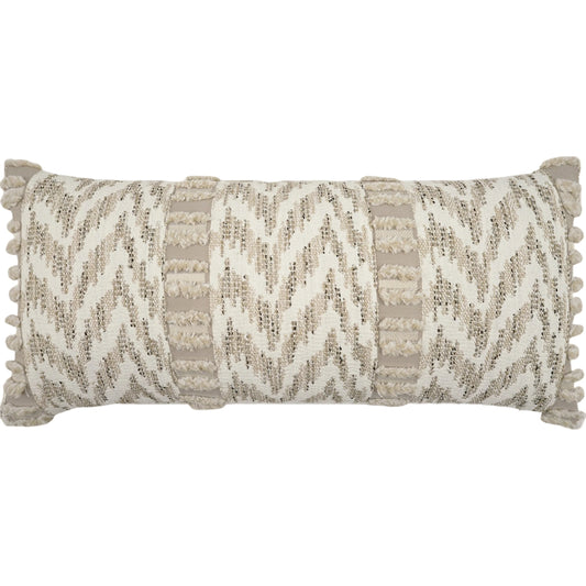 Indiana Lumbar Pillow by DV Kap Home. Made from 100% solution dyed polyester in a modern style.