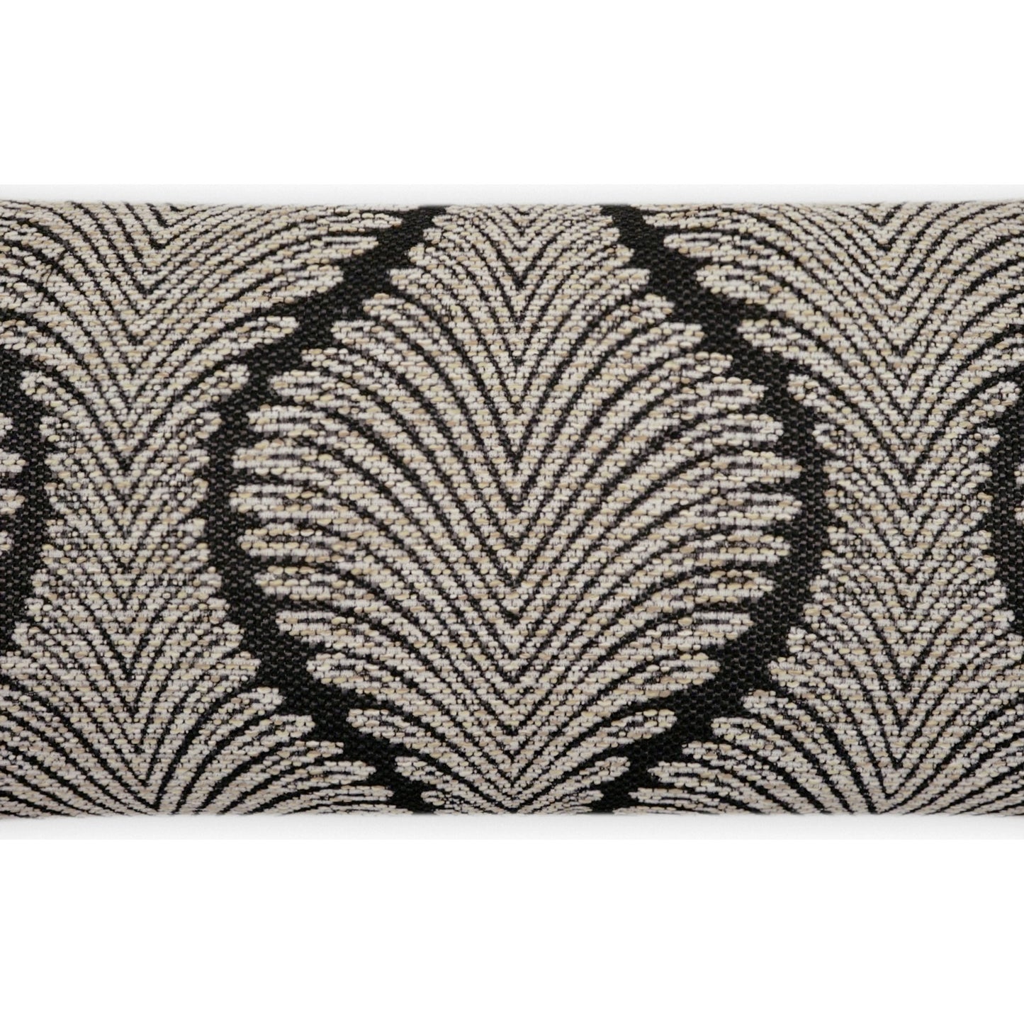 002 SI-2028330 | Additional Silo | Palmyra Lumbar Pillow by DV Kap Home. Made from 100% solution dyed polyester in a modern style.