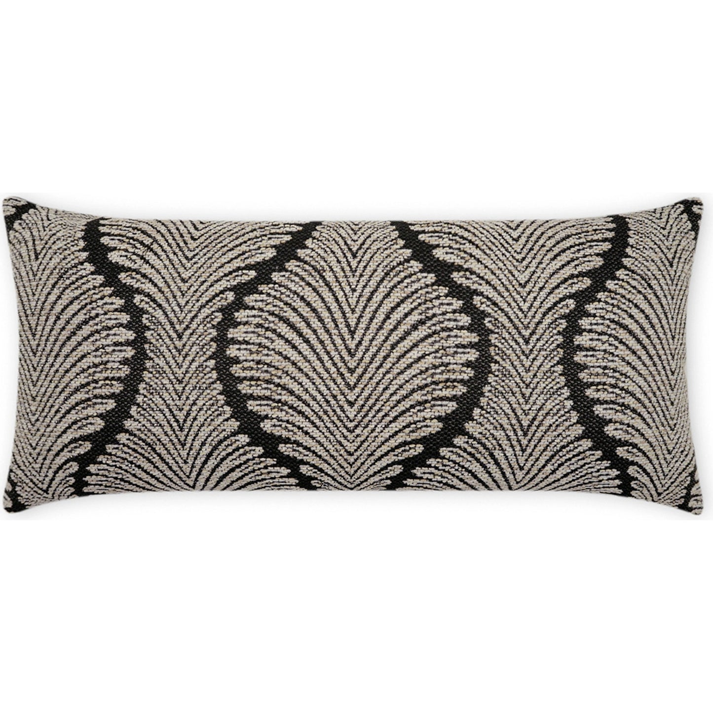 001 SI-2028330 | Additional Silo | Palmyra Lumbar Pillow by DV Kap Home. Made from 100% solution dyed polyester in a modern style.
