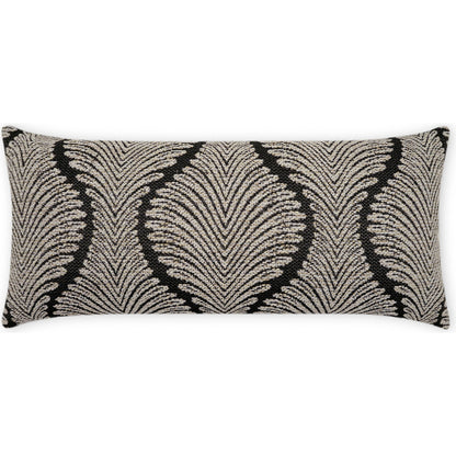 Palmyra Lumbar Pillow by DV Kap Home. Made from 100% solution dyed polyester in a modern style.