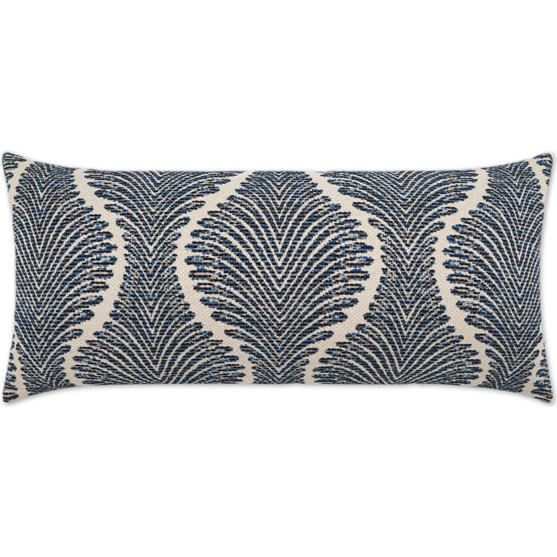 Palmyra Lumbar Pillow by DV Kap Home. Made from 100% solution dyed polyester in a modern style.