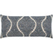Palmyra Lumbar Pillow by DV Kap Home. Made from 100% solution dyed polyester in a modern style.