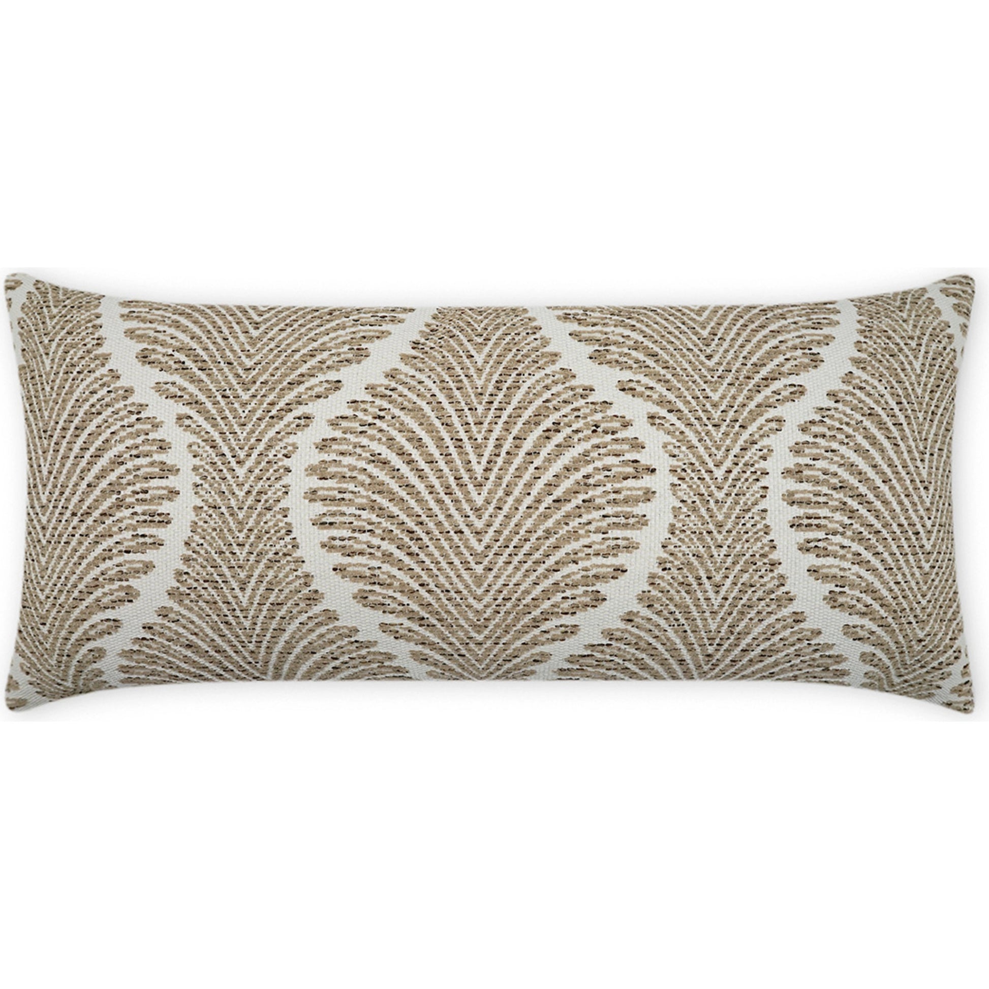 Palmyra Lumbar Pillow by DV Kap Home. Made from 100% solution dyed polyester in a modern style.