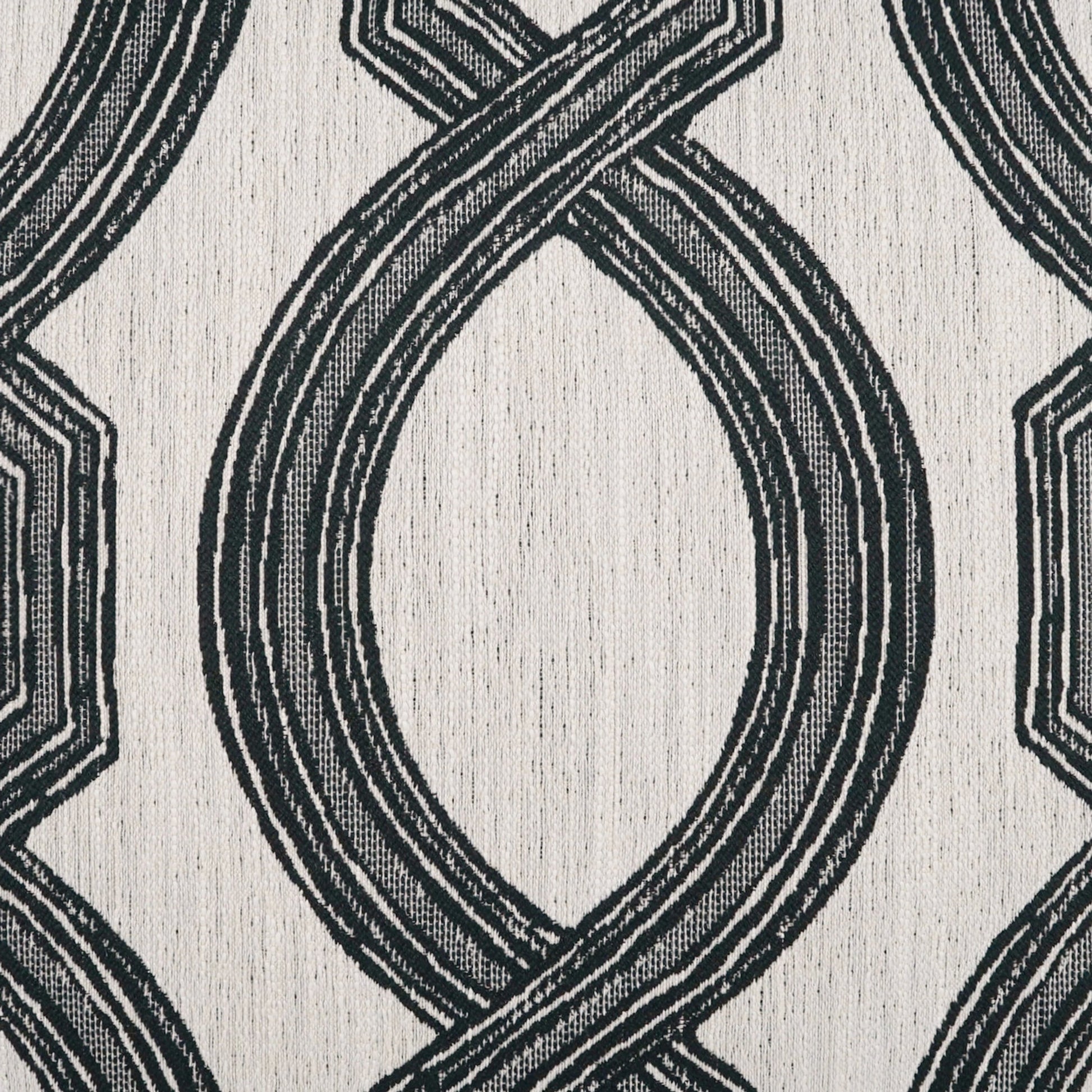 Evadne Pillow by DV Kap Home in black. Made from 100 % poly(uv) in a modern style.