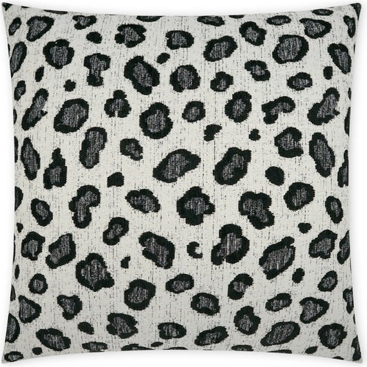 Fiddleskin Pillow by DV Kap Home in grey. Made from 100% solution dyed polyester in a modern style.