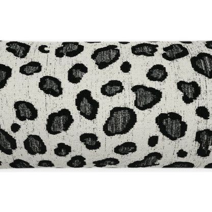 Fiddleskin Lumbar Pillow by DV Kap Home in grey. Made from 100 % solution dyed polyester in a modern style.