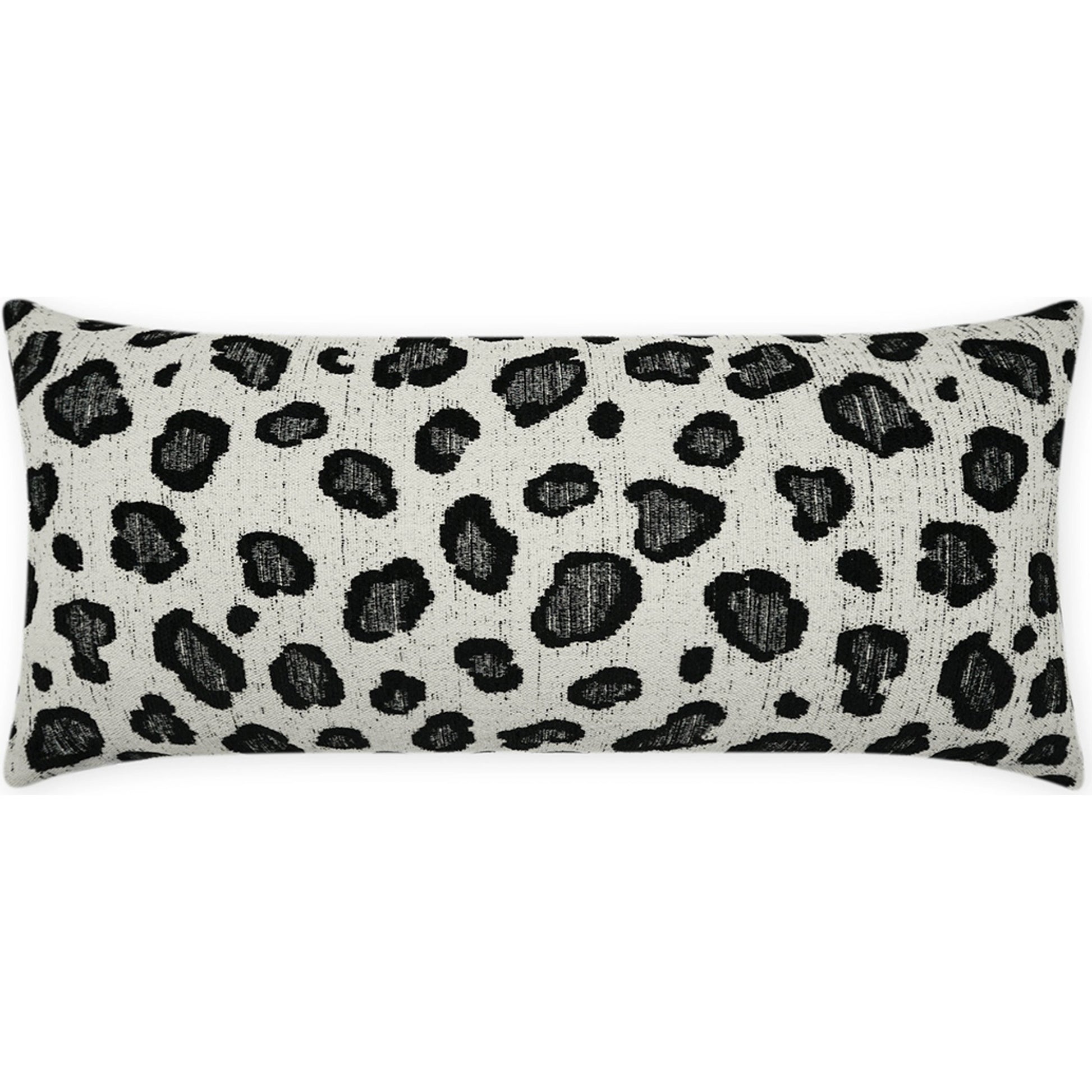 Fiddleskin Lumbar Pillow by DV Kap Home in grey. Made from 100 % solution dyed polyester in a modern style.