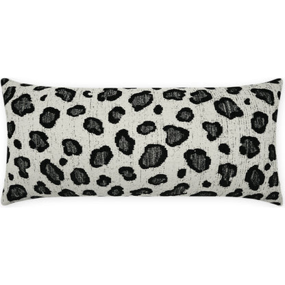 Fiddleskin Lumbar Pillow by DV Kap Home in grey. Made from 100 % solution dyed polyester in a modern style.