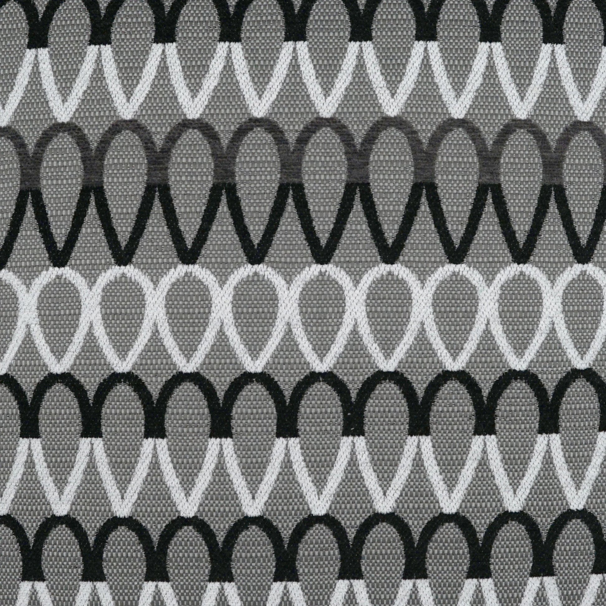 Lozenge Pillow by DV Kap Home in grey. Made from 100 % solution dyed polyester in a modern style.