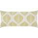 Palmero Lumbar Pillow by DV Kap Home. Made from 100% solution dyed polyester in a modern style.