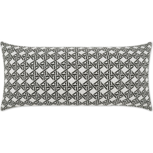Pella Lumbar Pillow by DV Kap Home. Made from 100% solution dyed polyester in a modern style.