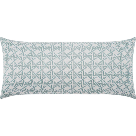 Pella Lumbar Pillow by DV Kap Home. Made from 100% solution dyed polyester in a modern style.