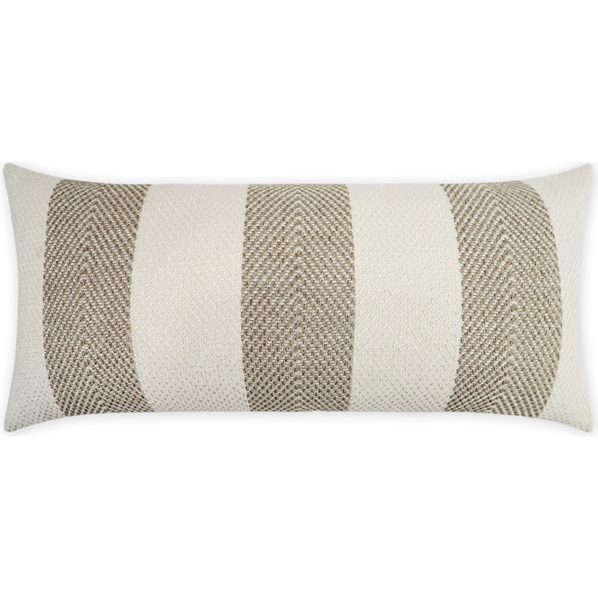 Vigoss Lumbar Indoor/Outdoor Pillow by DV Kap Home. Made from 77.51% poly (uv), 22.49% olefin (uv) in a transitional style.